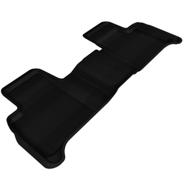 3D MAXpider 12年-18年 メルセデスベンツ GLE-Class/GLS-Class/ML-Class Kagu 2nd Row フロアマット ブラック