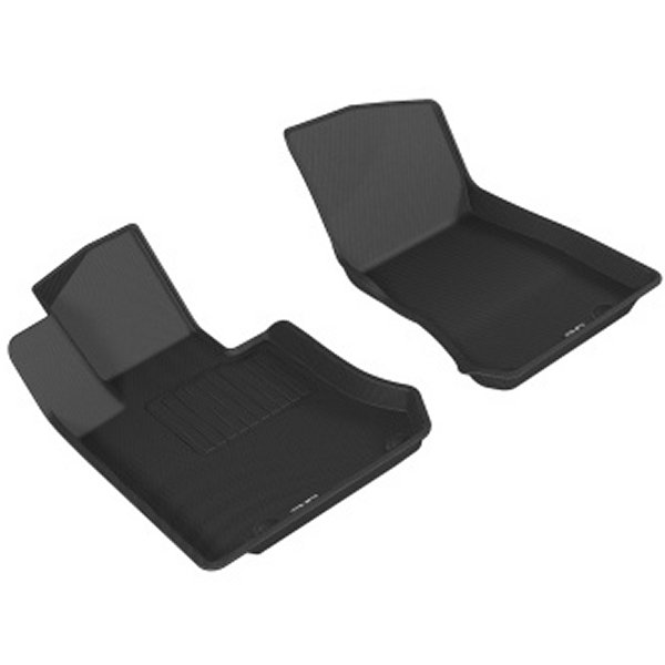 3D MAXpider 16年-20年 メルセデスベンツ GLC-Class X205 Kagu 1st Row フロアマット ブラック