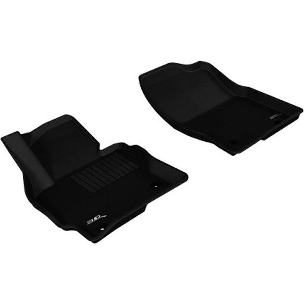 3D MAXpider 13年-16年 マツダ CX-5 Kagu 1st Row フロアマット ブラック