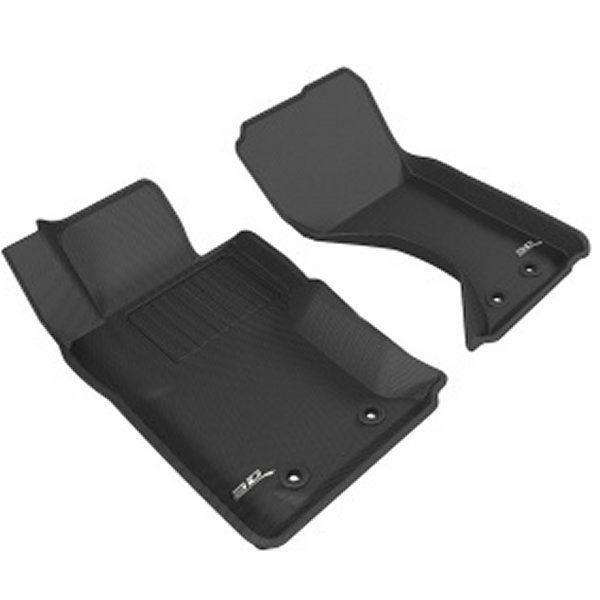 3D MAXpider 16年-19年 マツダ/Fiat Mx-5 Miata/124 Spider Kagu 1st Row フロアマット ブラック