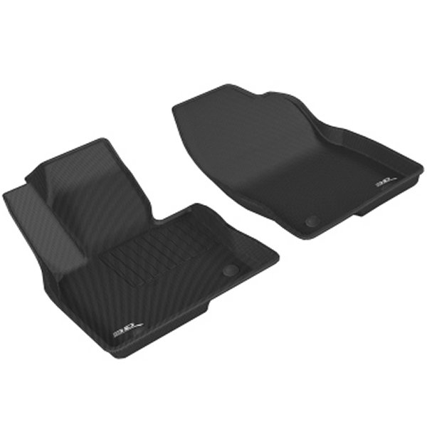 3D MAXpider 16年-19年 マツダ CX-9 Kagu 1st Row フロアマット ブラック