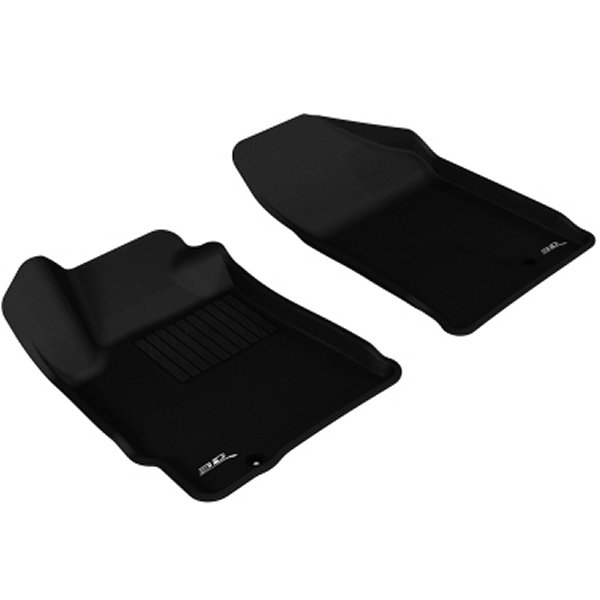 3D MAXpider 07年-12年 ニッサン Altima Coupe/Sedan Kagu 1st Row フロアマット ブラック