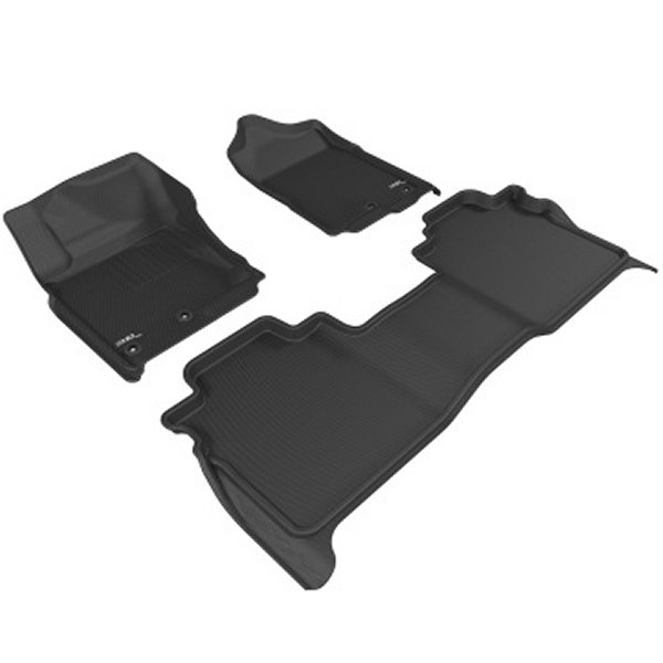 3D Maxpider 16-24 ニッサン Titan Crew Cab Kagu ブラック R1 R2 (With Storage Box)