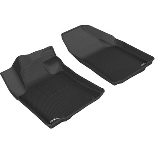 3D MAXpider 16年-19年 ニッサン Maxima Kagu 1st Row フロアマット ブラック