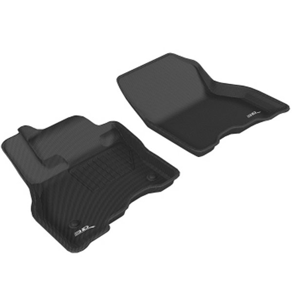 3D MAXpider 13年-19年 ニッサン Leaf Kagu 1st Row フロアマット ブラック