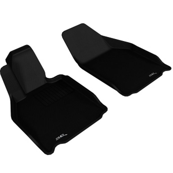 3D MAXpider 05年-12年 ポルシェ 911 997 Kagu 1st Row フロアマット ブラック