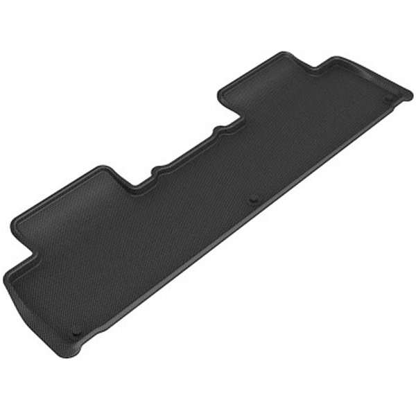 3D MAXpider 22年-23年 Rivian R1S Kagu 2nd Row フロアマット ブラック