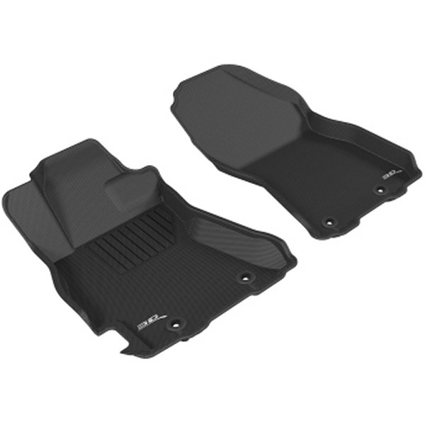 3D MAXpider 15年-19年 スバル Legacy/Outback Kagu 1st Row フロアマット ブラック