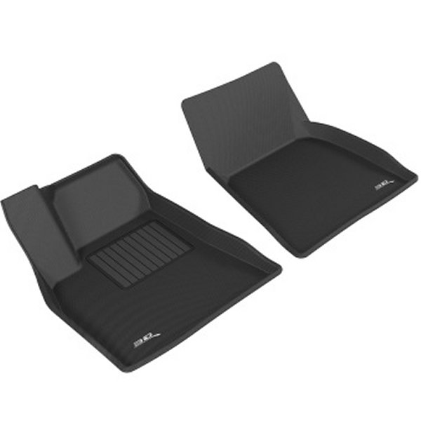 3D MAXpider 12年-14年 Tesla Model S Kagu 1st Row フロアマット ブラック