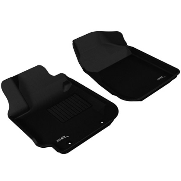 3D MAXpider 03年-08年 トヨタ Matrix Kagu 1st Row フロアマット ブラック