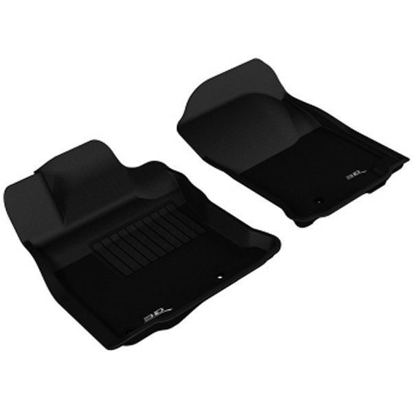 3D MAXpider 13年-20年 トヨタ 4Runner Kagu 1st Row フロアマット ブラック