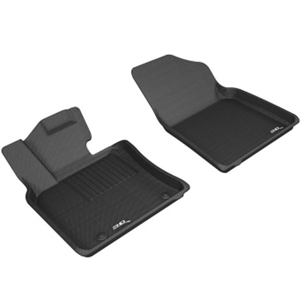 3D MAXpider 18年-20年 トヨタ Camry Kagu 1st Row フロアマット ブラック