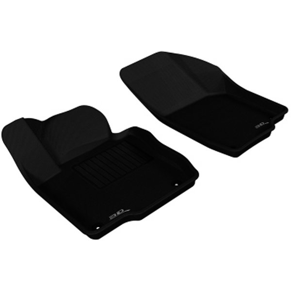 3D MAXpider 12年-19年 フォルクスワーゲン Passat Kagu 1st Row フロアマット ブラック