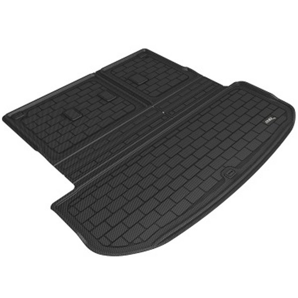 3D MAXpider 20-21 ヒュンダイ Palisade Cross Fold Kagu Behind 2nd Row Cargo Liner ブラック