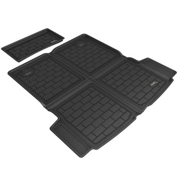 3D MAXpider 20-23 ポルシェ Taycan (9J1) Kagu Carbo Liner ブラック