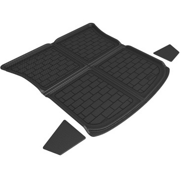 3D MAXpider 20年 Tesla Model Y Kagu Cargo Liner - アッパー リア ブラック