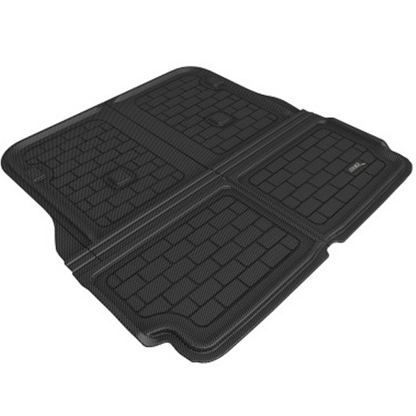 3D MAXpider 16年-20年 Tesla Model X Behind 2nd Row Cross Fold Kagu Cargo Liner ブラック