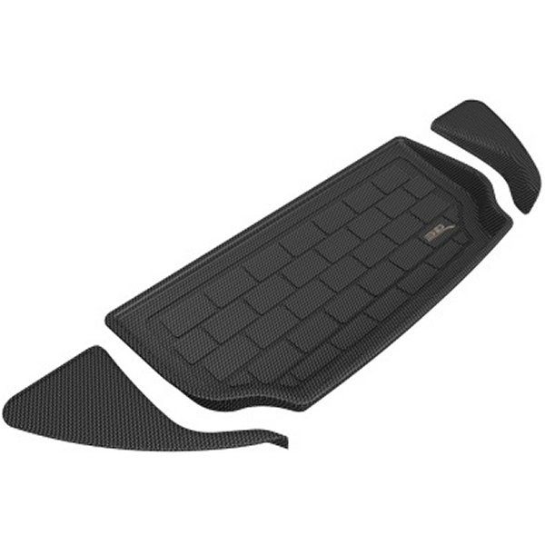3D MAXpider 22年-23年 Tesla Model X Kagu フロント Cargo Liner ブラック