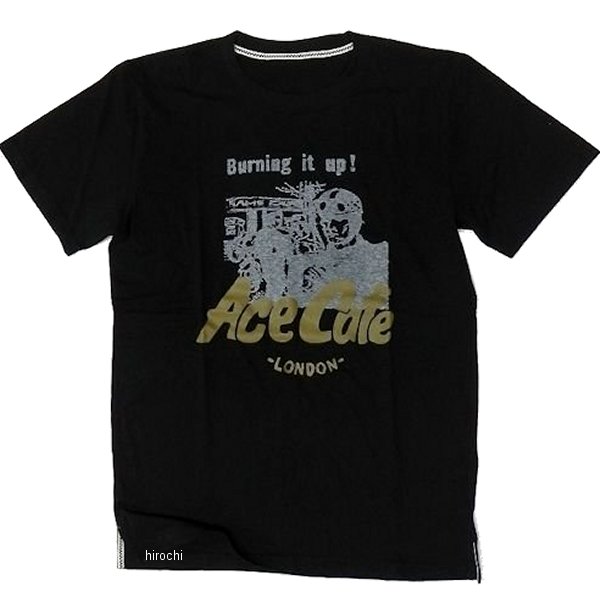 Tシャツ BURNING IT UP 黒