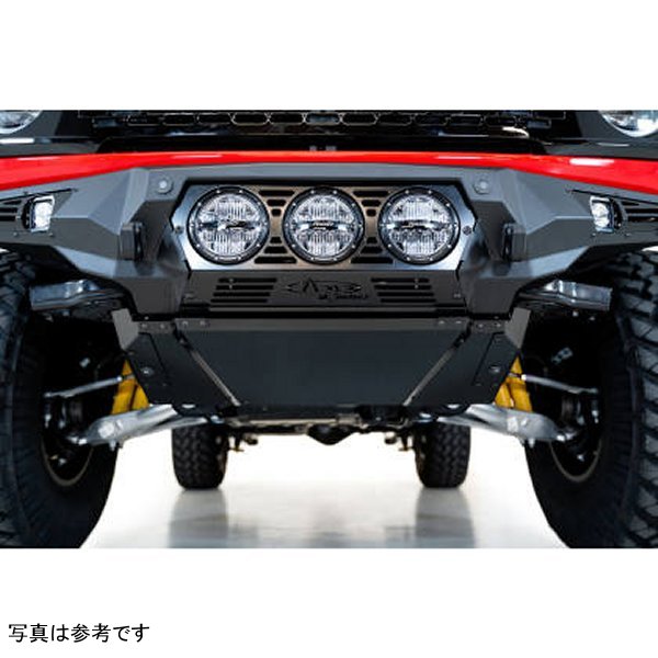 Addictive Desert Designs 21年-22年 フォード Bronco Bomber スキッドプレート (Use w/ Bomber フロント Bumper)