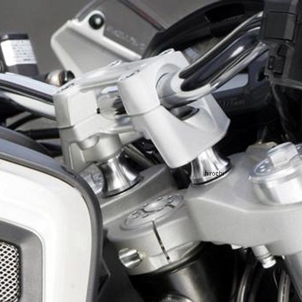 ハンドルアップスペーサー ドゥカティ モンスター696 白