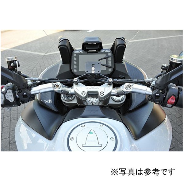 可変アルミハンドルバー ドゥカティ ムルチストラーダ1200 黒