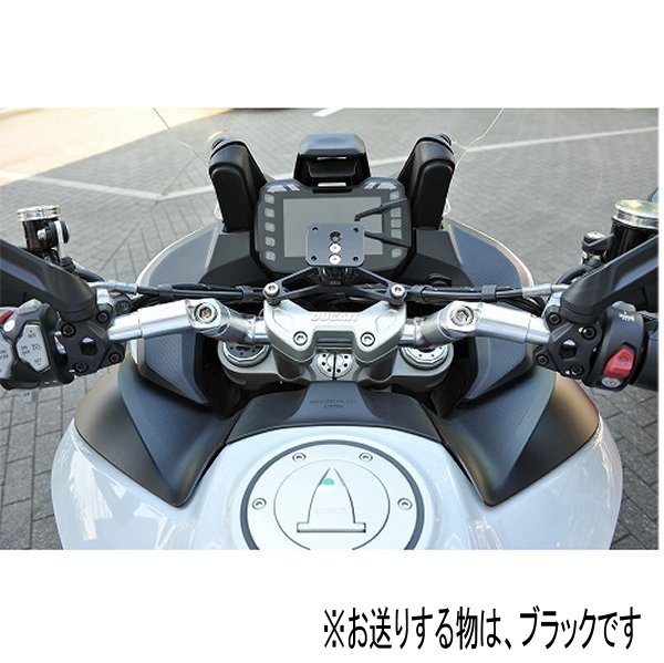 可変アルミハンドルバー ドゥカティ ムルティストラーダ1260 黒