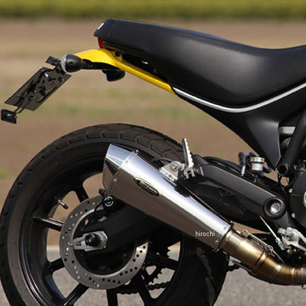 サイレンサー HIGH 全年式 ドゥカティ スクランブラー800 シルバー