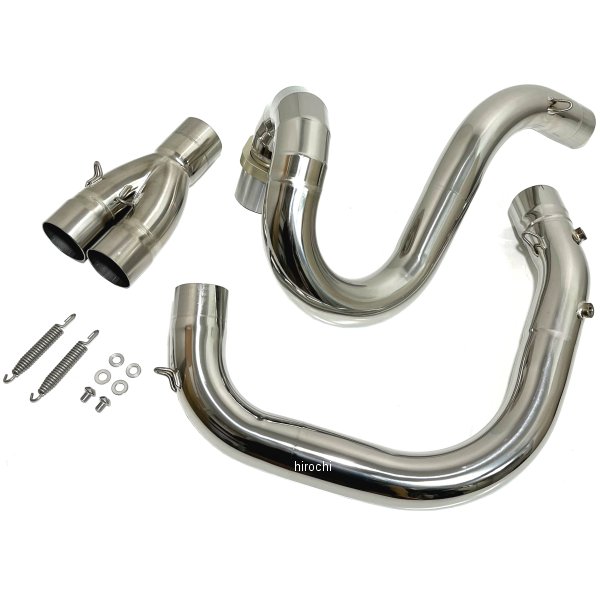 チタンエキパイ ドゥカティ スクランブラー800 チタンブルー