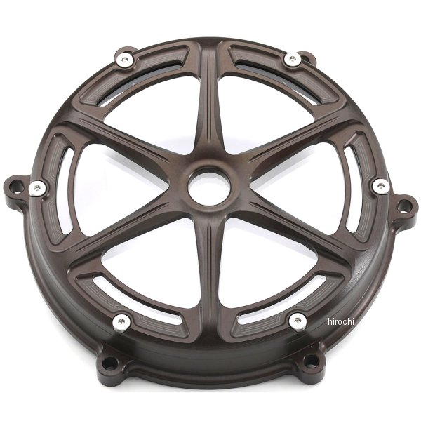 クリアクラッチカバー ドゥカティ パニガーレV4 ブラウン