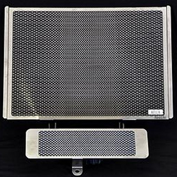 ラジエター＆オイルクーラープロテクターセット 11年以降 トライアンフ スピードトリプル シルバー