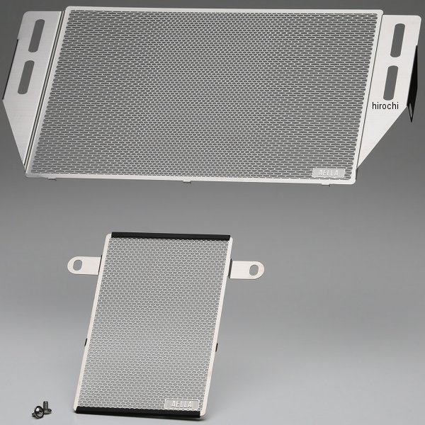 ラジエター＆オイルクーラープロテクターセット ドゥカティ スーパースポーツ950、939 シルバー