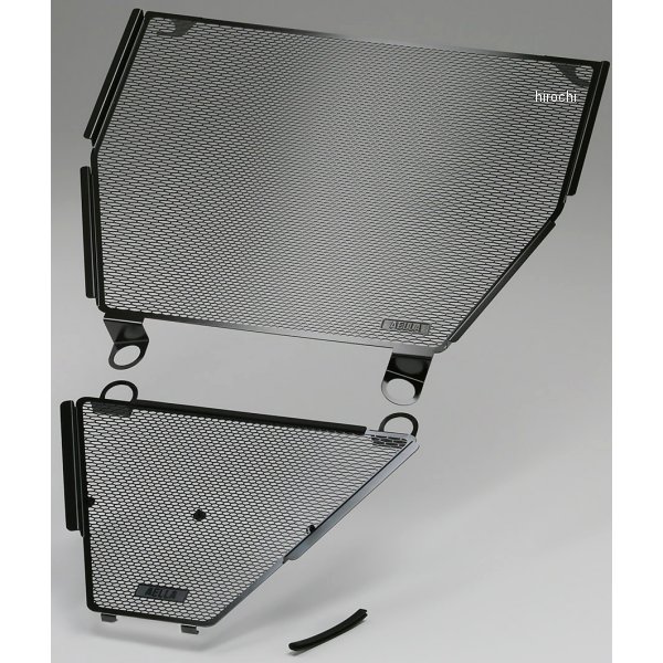 ラジエター＆オイルクーラーガードセット ドゥカティ スーパーバイクパニガーレV4 黒