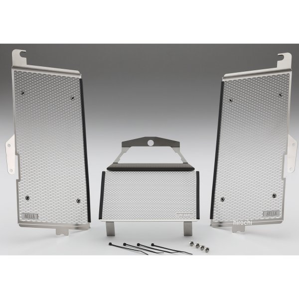 ラジエター＆オイルプロテクターセット ドゥカティ ムルティストラーダV4 シルバー