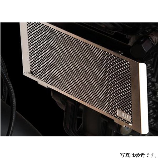 オイルクーラープロテクター ドゥカティ ハイパーモタード1100EVO シルバー