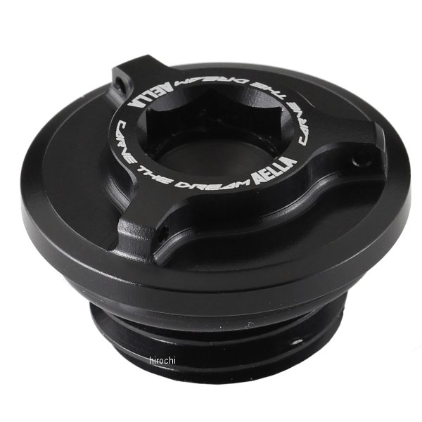 オイルフィラーキャップ 6角 ドゥカティ汎用 黒