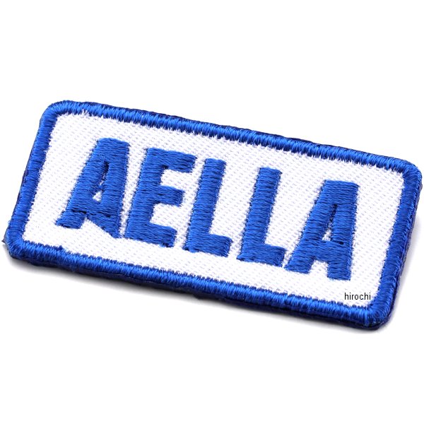 オリジナルワッペン W45ｍｍ×H21ｍｍ 青/白