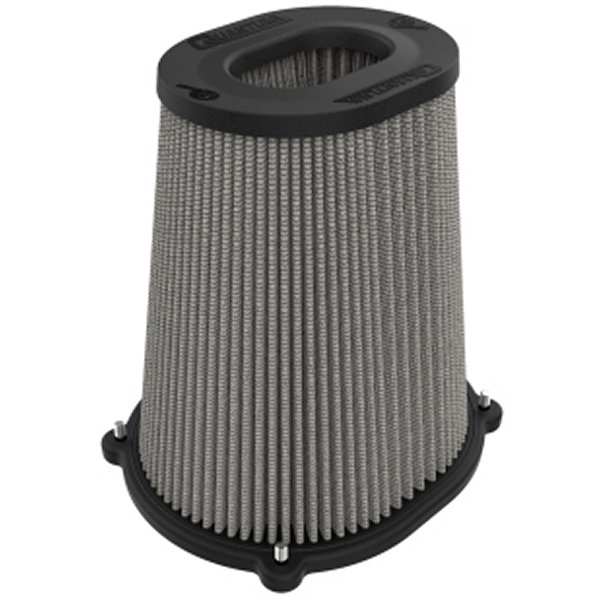 Quantum Pro DRY S エアフィルター Inverted Top - 5.5inx4.25in Flange x 9in Height - Dry PDS