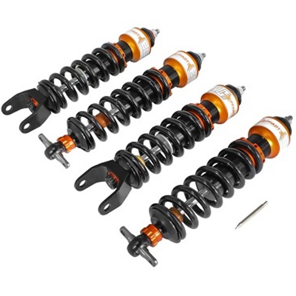 Control PFADTシリーズ Featherlight Single Adj Street/Track コイルオーバー System 97-13 Chevy Corvette