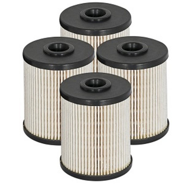 ProGuard D2 フューエルフィルター (4 Pack) 00-07 Dodge Diesel Trucks L6-5.9L (td)