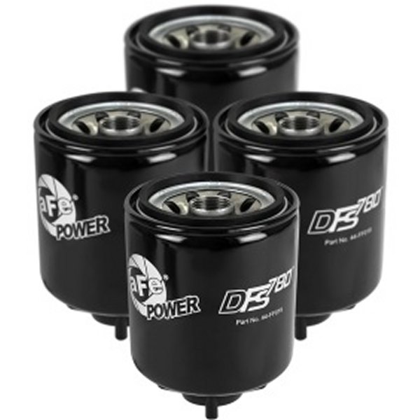 Pro GUARD D2 フューエルフィルター for DFS780 Fuel System フューエルフィルター (For 42-12032 Fuel System) - 4 Pack