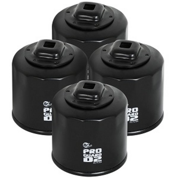Pro GUARD D2 オイルフィルター 02-17 ニッサン Cars L4/ 04-17 スバル Cars H4 (4 Pack)