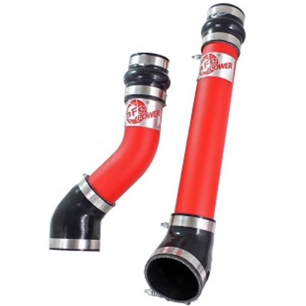 Bladerunner インタークーラー Tubes Hot & Cold Side 3.5in 94-02 Dodge Diesel Trucks L6-5.9L (td) レッド