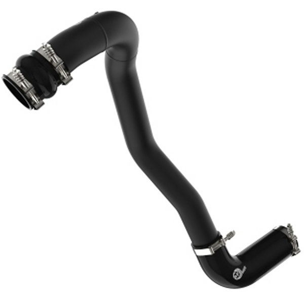 afe 08-10 フォード Trucks V8-6.4L (td) BladeRunner 3 IN Aluminum Hot Charge Pipe ブラック
