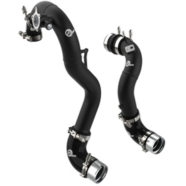 AFE 21年-22年 フォード Bronco L4-2.3L (t) BladeRunner Alum Hot/Cold Charge Pipe Kit ブラック