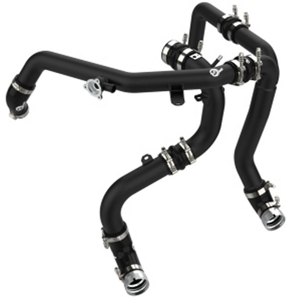 21年-23年 フォード Bronco V6-2.7Ltt BladeRunner Alum Hot & Cold Charge Pipe Kit ブラック