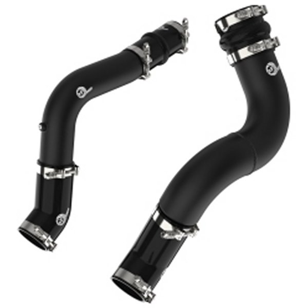 BladeRunner Aluminum Hot and Cold Charge Pipe Kit ブラック RAM Diesel Trucks 19年-23年 L6-6.7L (td)