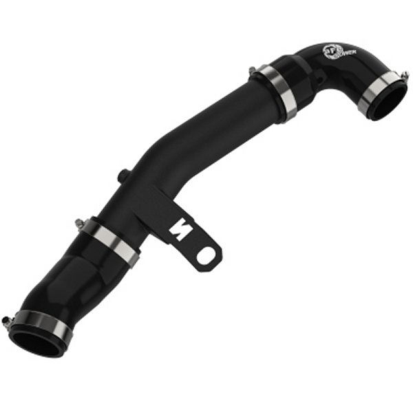 19-22 ヒュンダイ Veloster N L4 2.0L (t) BladeRunner 2-1/2in Aluminum Hot Charge Pipe ブラック