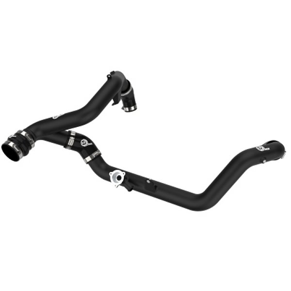 Bladerunner 2-1/4 IN Aluminum Hot Charge Pipe ブラック 20-23 フォード Explorer/Explorer ST ブラック