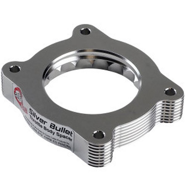07年-13年 シボレー Silverado 1500/GMC Sierra 1500 Silver Bullet スロットルボディ Spacer - Silver